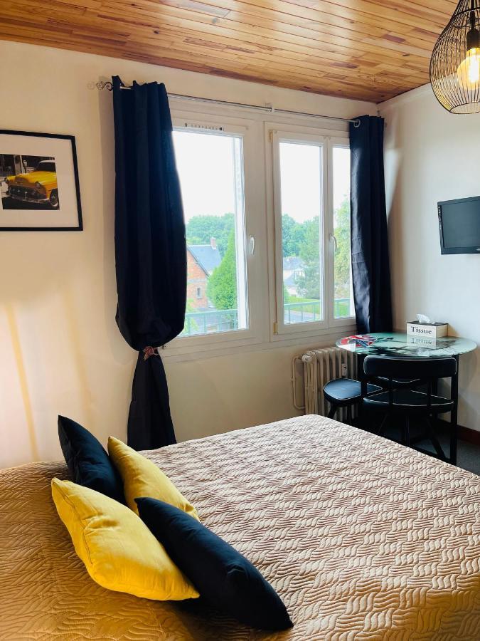 Studio Cosy Avec Parking Et Wifi Gratuit Bagnoles de l'Orne Normandie Luaran gambar